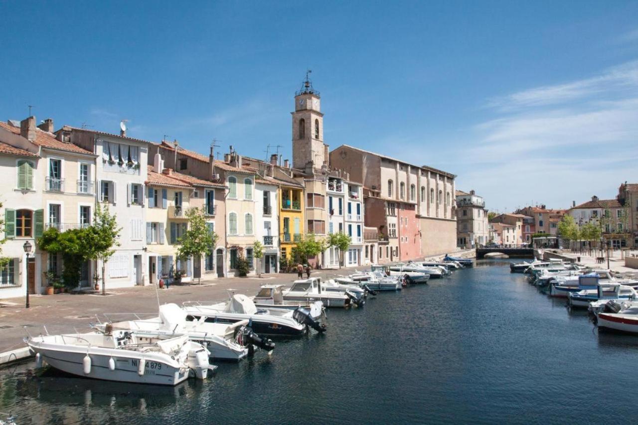 Les Hebergements De La Plage En Ville Martigues Eksteriør billede