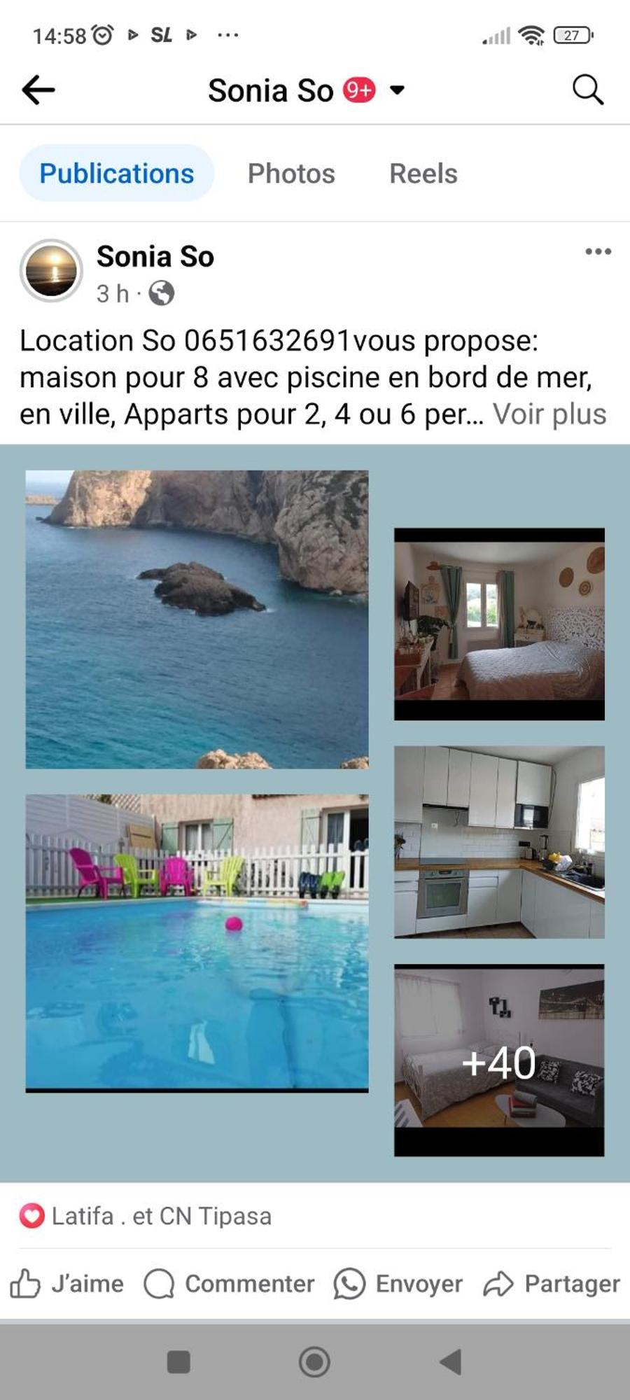 Les Hebergements De La Plage En Ville Martigues Eksteriør billede